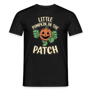 Halloween Little Pumpkin In The Patch - Pumpkin - Männer T-Shirt - Schwarz - Vorne - AI Model Male 178 light (178cm)