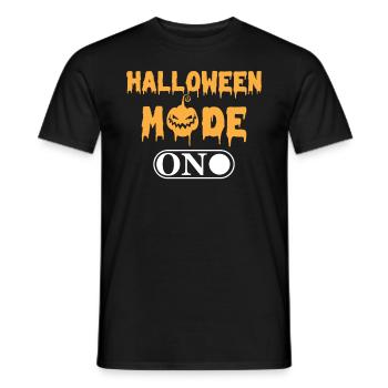 Halloween Party Halloween Mode On - Halloween Pump - Männer T-Shirt - Schwarz - Vorne - AI Model Male 178 light (178cm)