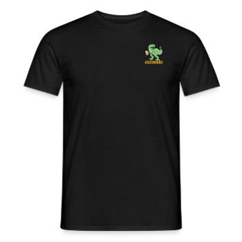 Bier Dino Bierkrug Bier Saurus Bier Dinosaurier - - Männer T-Shirt - Schwarz - Vorne - AI Model Male 178 light (178cm)