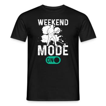 Bass Guitarist Bass Guitar Player - Weekend Mode O - Männer T-Shirt - Schwarz - Vorne - AI Model Male 178 light (178cm)