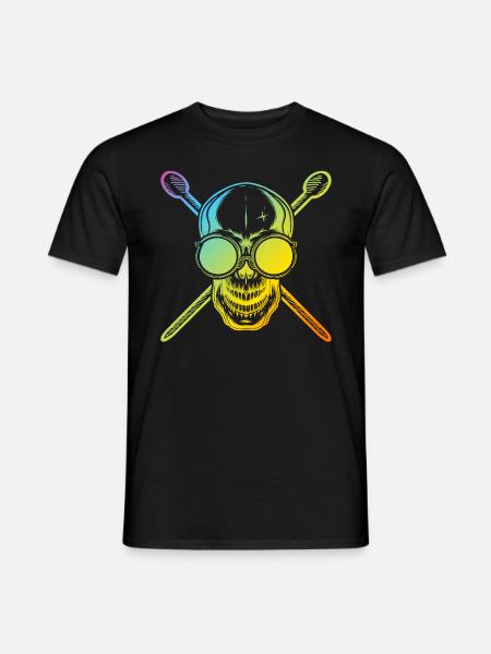 Batteur Batteur Musicien Batteur - T-shirt homme - noir