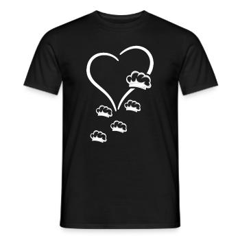 Chefs Design Chef's Hats In A Heart Chef Cook Chef - Männer T-Shirt - Schwarz - Vorne - AI Model Male 178 light (178cm)