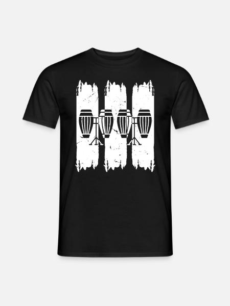Conga Drums Conga Instruments - Men's T-Shirt - black