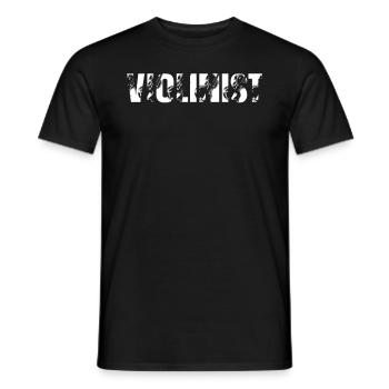 Violinist Many Violin Instruments Violinist Musici - Männer T-Shirt - Schwarz - Vorne - AI Model Male 178 light (178cm)