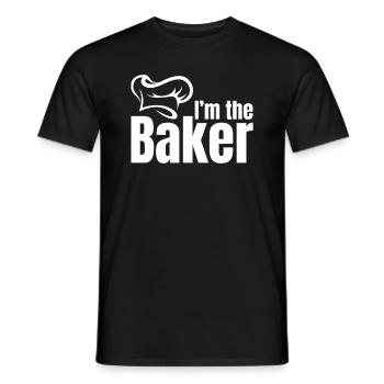 Bakery Bread Baker - I'm The Baker - Männer T-Shirt - Schwarz - Vorne - AI Model Male 178 light (178cm)