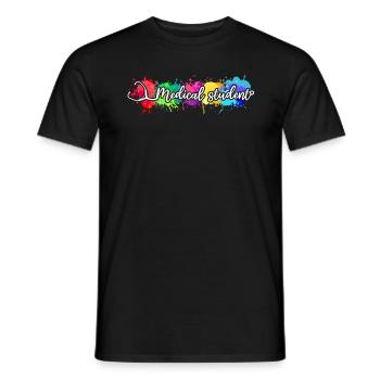 Medical Student - Medicine Student Medicine Doctor - Men's T-Shirt - black - Front - AI Model Male 178 light (178cm)