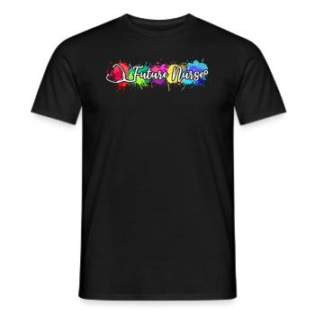Future Nurse Infirmière pour tout-petits - T-shirt homme - noir - Devant - AI Model Male 178 light (178cm)