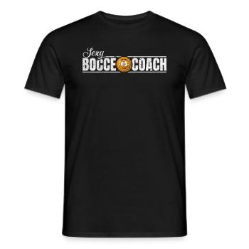 Entraîneur de pétanque sexy - Joueur de boccia Joueur de pétanque - T-shirt homme - noir - Devant - AI Model Male 178 light (178cm)