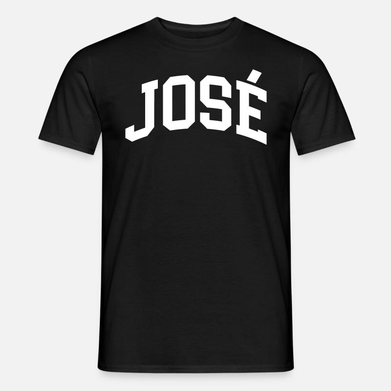 José - Männer T-Shirt - Schwarz
