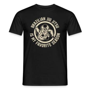 Brazilian Jiu Jitsu - Brazilian Jiu Jitsu Is My Fa - Men's T-Shirt - black - Front - AI Model Male 178 light (178cm)