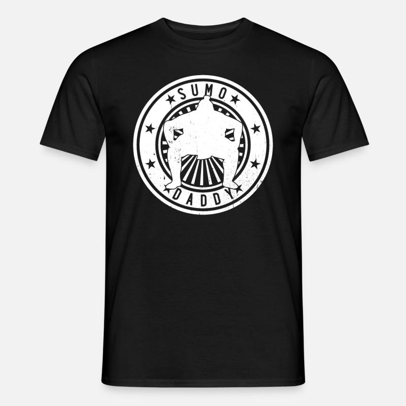 Sumo Daddy Lutteur de sumo Sumo Daddy - T-shirt homme - noir