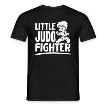 Judo Kids Judo Fighter - Little Judo Fighter - Männer T-Shirt - Schwarz - Vorne - AI Model Male 178 light (178cm)