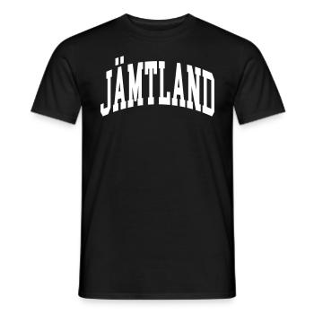 Jämtland - Men's T-Shirt - black - Front - AI Model Male 178 light (178cm)