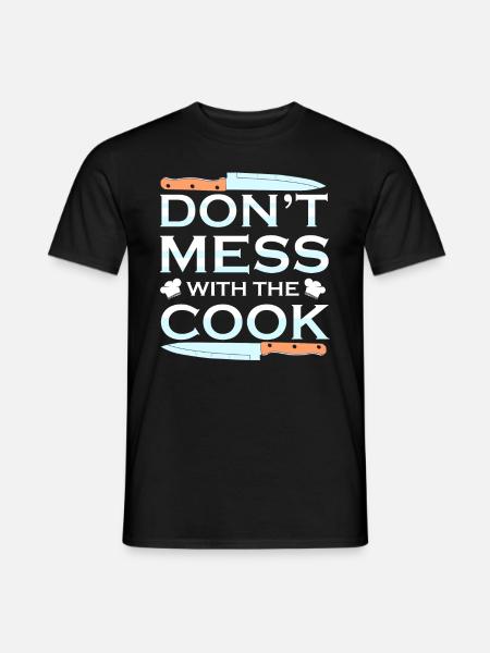 Cook cook cooking - Heren T-shirt - zwart