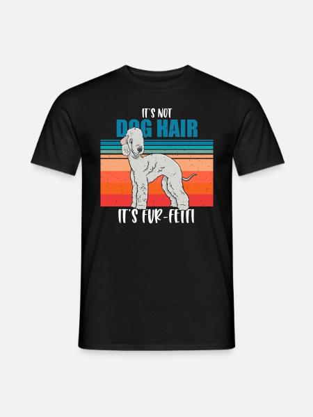 Bedlington Terrier - T-shirt homme - noir