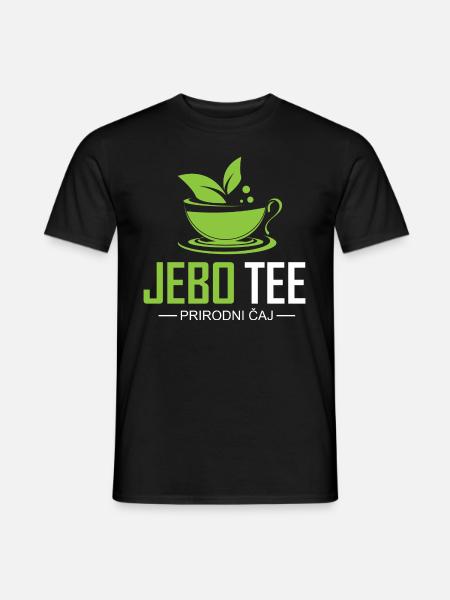 Jebo Tee - Der Tee für Jugos - Männer T-Shirt - Schwarz