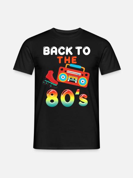 Années 80 meilleures Années Cadeau homme Femme - T-shirt homme - noir