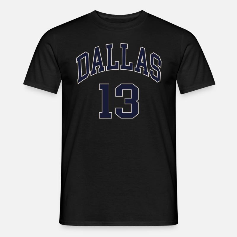 Dallas 13 - Männer T-Shirt - Schwarz