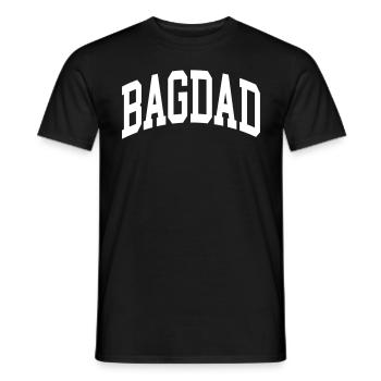 Bagdad - Männer T-Shirt - Schwarz - Vorne - AI Model Male 178 light (178cm)