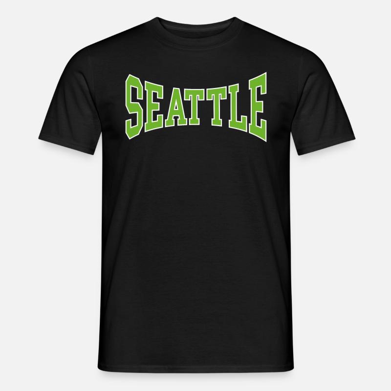 Seattle - Men's T-Shirt - black