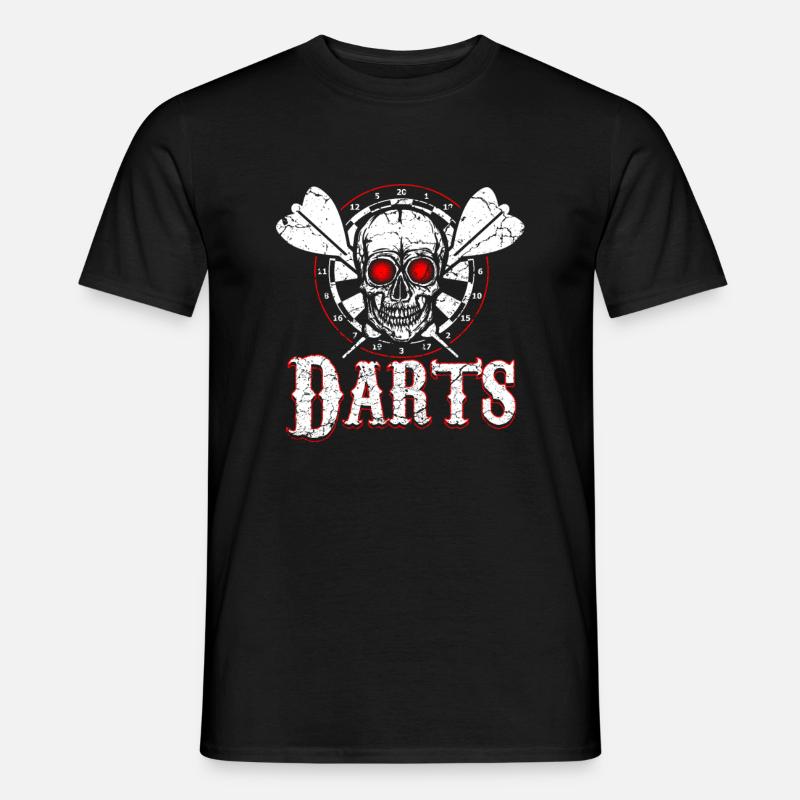 Dart - Männer T-Shirt - Schwarz