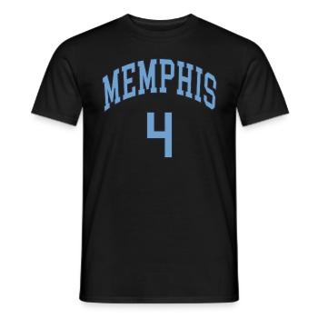 Memphis 4 - Männer T-Shirt - Schwarz - Vorne - AI Model Male 178 light (178cm)