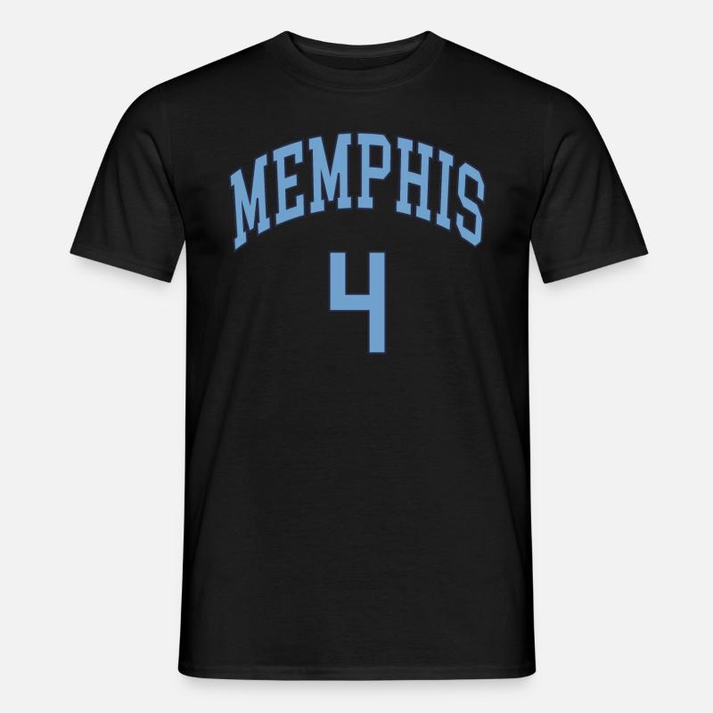 Memphis 4 - Männer T-Shirt - Schwarz
