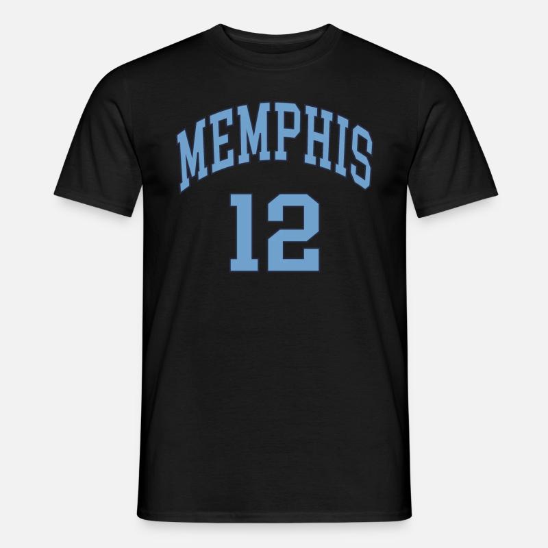 Memphis 12 - Männer T-Shirt - Schwarz