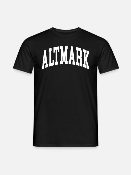 Altmark - Männer T-Shirt - Schwarz
