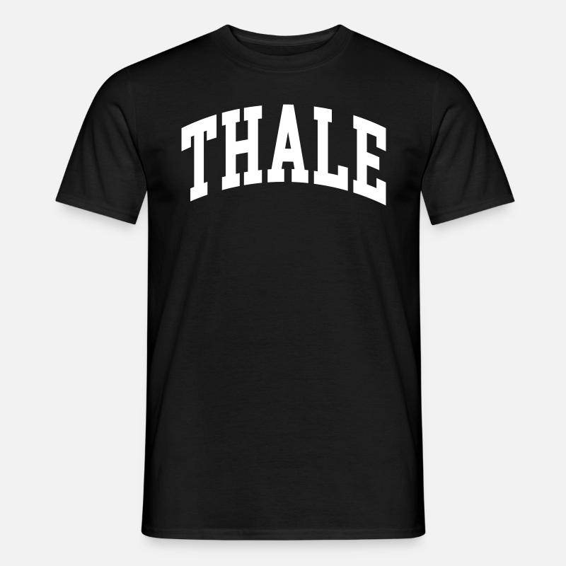 Thale - Männer T-Shirt - Schwarz