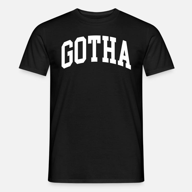 Gotha - Männer T-Shirt - Schwarz