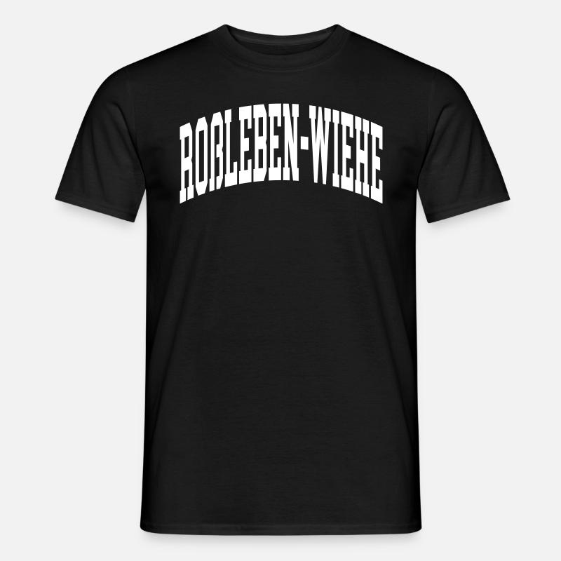 Roßleben-Wiehe - Männer T-Shirt - Schwarz