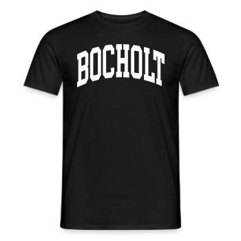 Bocholt - T-shirt homme - noir - Devant - AI Model Male 178 light (178cm)
