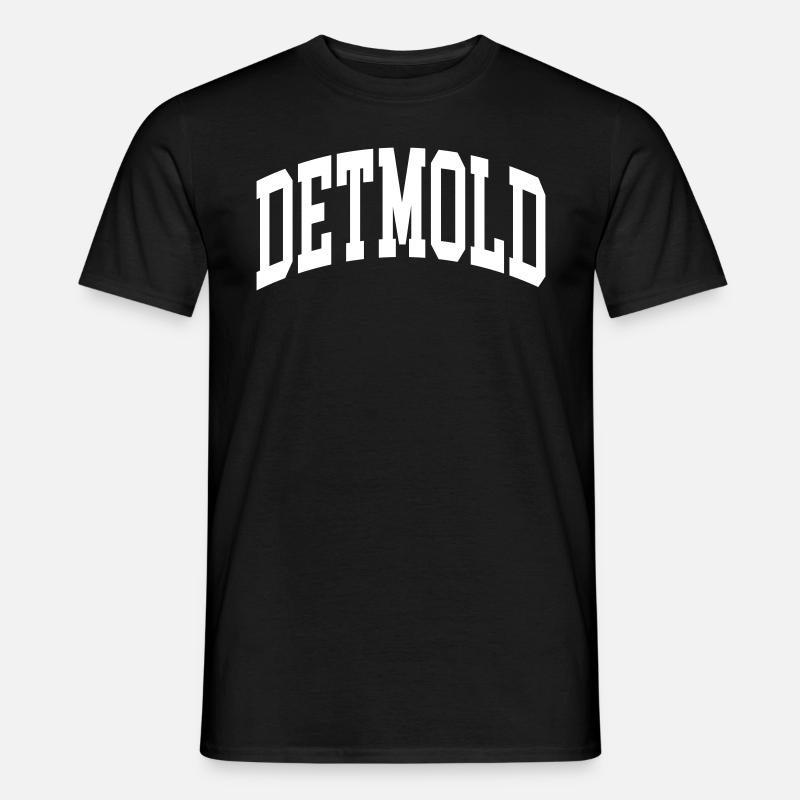 Detmold - Männer T-Shirt - Schwarz