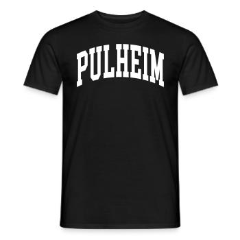 Pulheim - T-shirt homme - noir - Devant - AI Model Male 178 light (178cm)