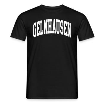 Gelnhausen - Men's T-Shirt - black - Front - AI Model Male 178 light (178cm)