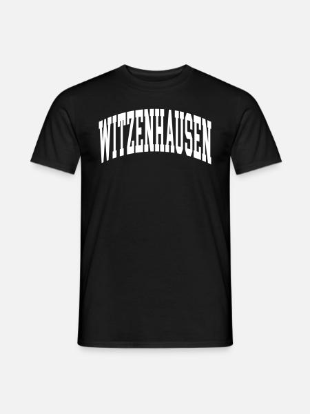 Witzenhausen - Männer T-Shirt - Schwarz