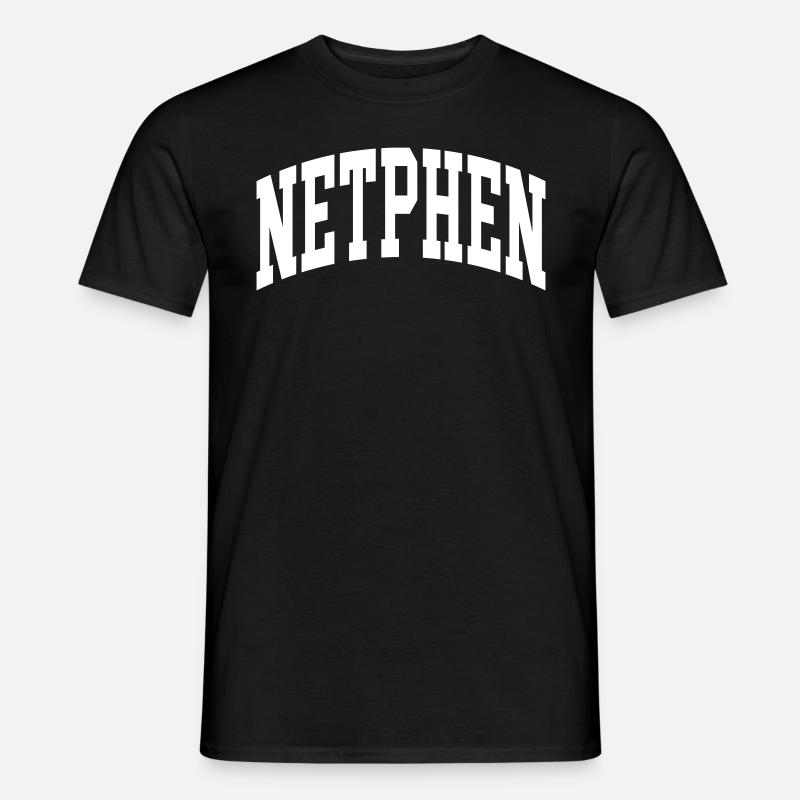 Netphen - Männer T-Shirt - Schwarz
