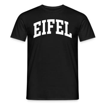 Eifel - T-shirt homme - noir - Devant - AI Model Male 178 light (178cm)
