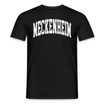 Meckenheim - Men's T-Shirt - black - Front - AI Model Male 178 light (178cm)