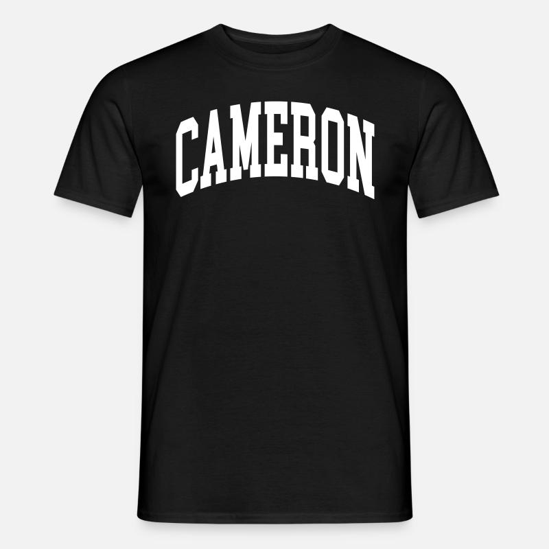 Cameron - Männer T-Shirt - Schwarz