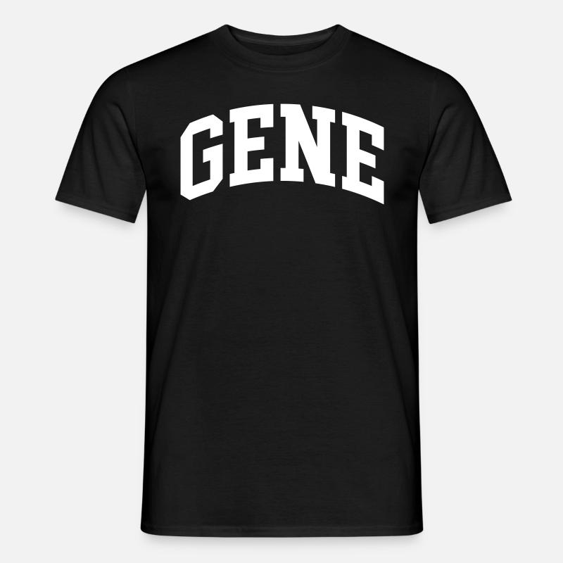 Gene - Männer T-Shirt - Schwarz