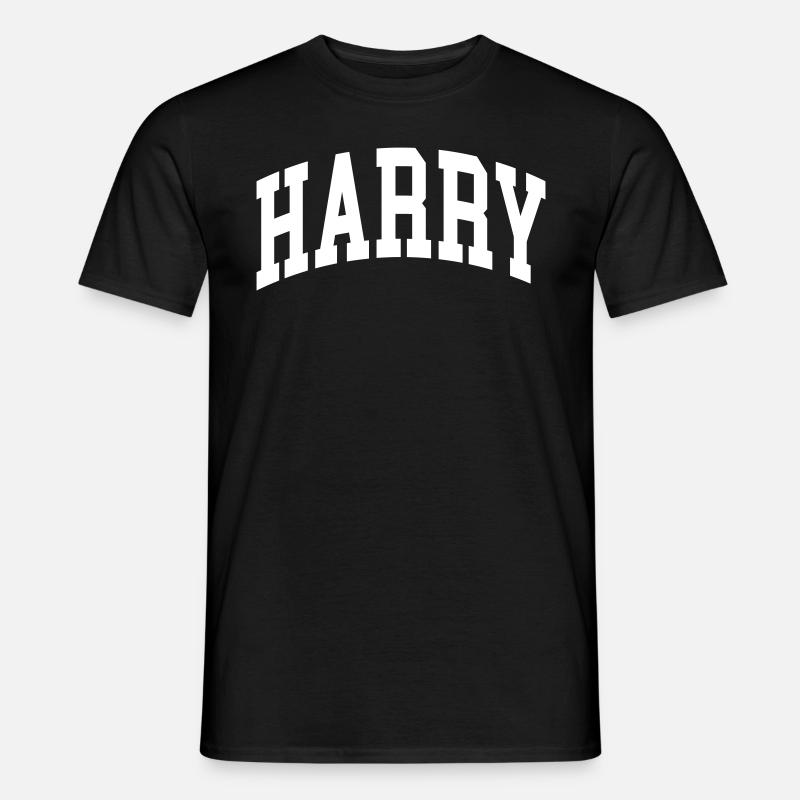 Harry - Männer T-Shirt - Schwarz