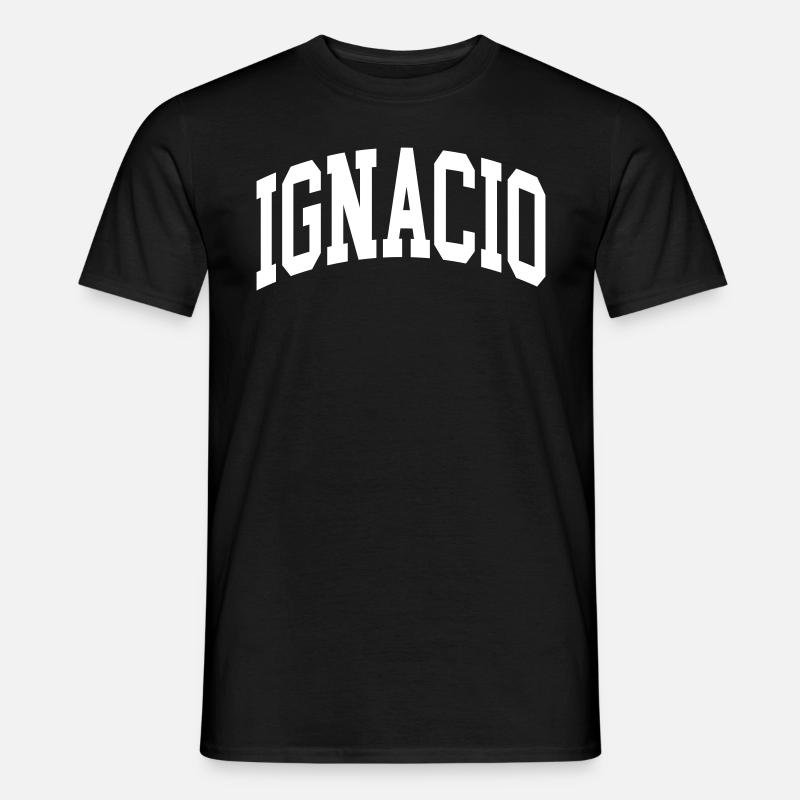 Ignacio - Männer T-Shirt - Schwarz