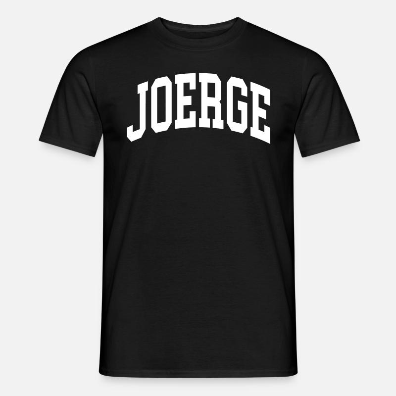 Joerge - Männer T-Shirt - Schwarz