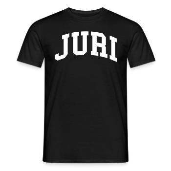 Youri - T-shirt homme - noir - Devant - AI Model Male 178 light (178cm)