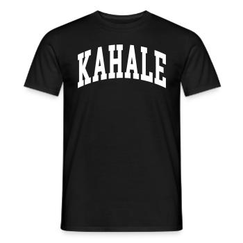 Kahale (en anglais seulement) - T-shirt homme - noir - Devant - AI Model Male 178 light (178cm)