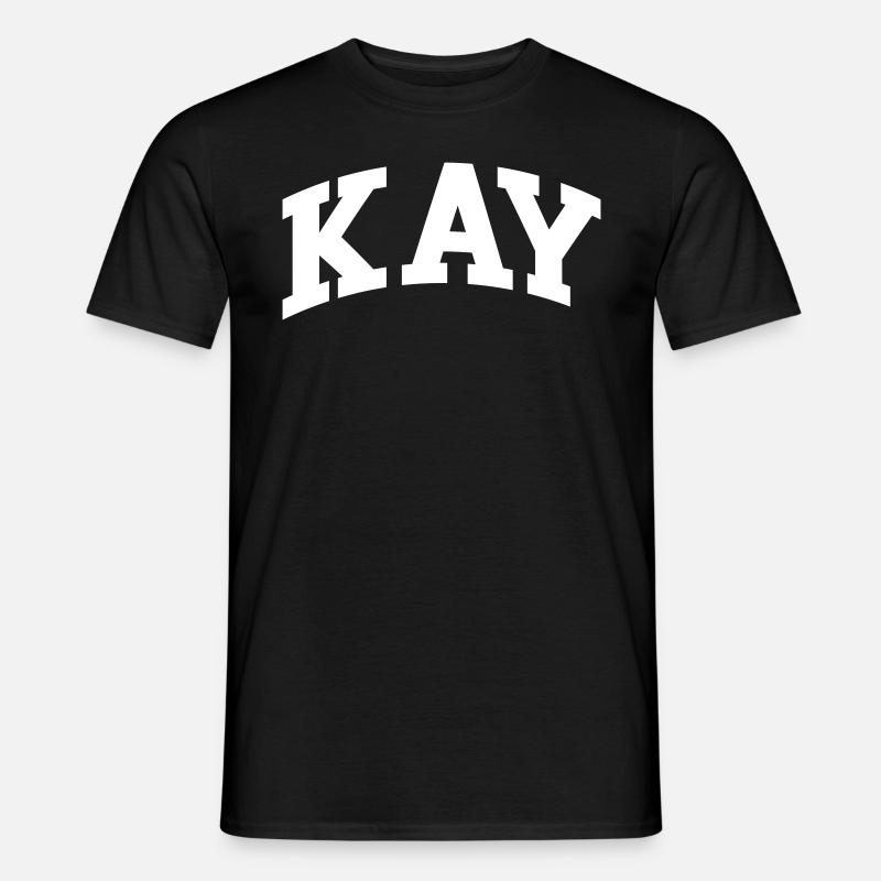 Kay - Men's T-Shirt - black