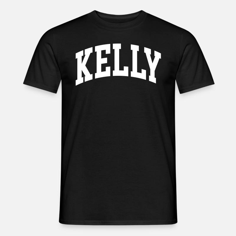 Kelly - Männer T-Shirt - Schwarz