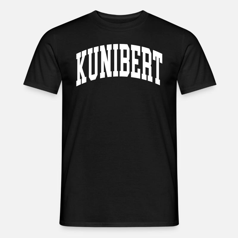Kunibert - Männer T-Shirt - Schwarz